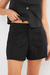Short sastrero Line lino - tienda online