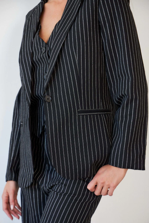 Negro/linen