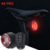 Alarme e Lanterna Led Traseira Para Bicicleta Com Controle Anti-furto Recarregavel - comprar online
