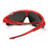 Óculos Esportivo Bike Corrida Casual Uv400 Ciclismo Vermelho - comprar online