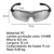 Óculos Ciclismo Ciclista Bike Mtb 5 Lentes + Suporte P/ Grau - loja online