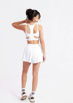 CONJ.SHORT DUPLO ISIS BRANCO - comprar online