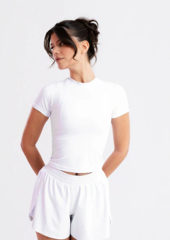 BLUSA DE MANGA MALU BRANCA