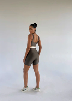 CONJ.SHORT KAM BROWN C/ OFF - comprar online