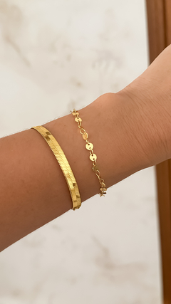 Pulseira mini medalhas - comprar online