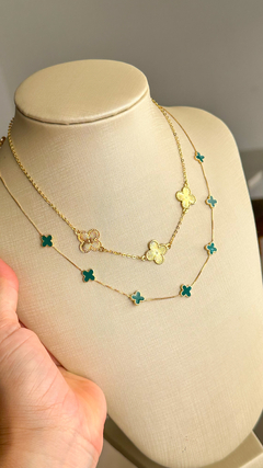 Chocker inspiração VF 3 trevos na internet