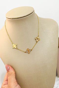 Chocker inspiração VF 3 trevos