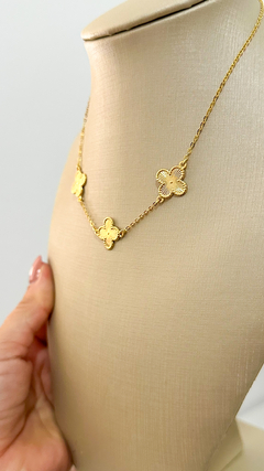 Chocker inspiração VF 3 trevos - comprar online