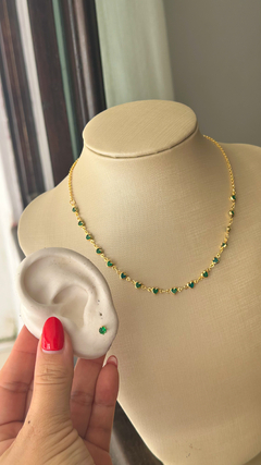 CONJUNTO CORAÇÕES VERDE