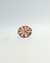 broche disco m floral