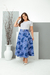 Saia daphene-folhagem azul - comprar online