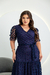 VESTIDO LISS -AZUL MARINHO - Modas Elas - Vestindo Princesas