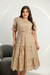 Vestido Eduarda -bege
