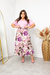 Saia daphene-floral rosa - comprar online