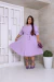 VESTIDO PLUS SIZE ALICE- LILAS - Modas Elas - Vestindo Princesas