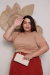 Basiquinhas plus size bege liso - Modas Elas - Vestindo Princesas