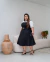 VESTIDO PLUS SIZE MAITE -PRETO - Modas Elas - Vestindo Princesas