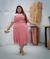 Vestido plus size Maitê -Rose - Modas Elas - Vestindo Princesas