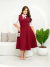 Vestido Valentina - Vinho - comprar online