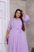 VESTIDO PLUS SIZE ALICE- LILAS