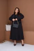 CONJUNTO PLUS SIZE MIRIAN-PRETO LISO