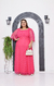 Vestido plus size esmeralda-Pink - comprar online