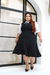 Vestido plus size Valentina - Preto na internet