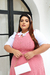 Vestido plus size Valentina -Rose na internet