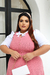 Vestido plus size Valentina -Rose - comprar online