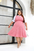 Vestido plus size Valentina -Rose - comprar online