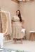 Imagem do Vestido Plus size Eduarda -bege