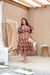 Imagem do Vestido Plus size Eduarda -marron