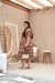 Vestido Plus size Eduarda -marron - loja online