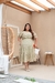 Vestido Plus size Eduarda -verde