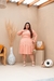 VESTIDO PLUS SIZE NOEMI -CORAL na internet