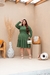 VESTIDO PLUS SIZE NOEMI -VERDE MILITAR na internet