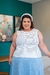 Regata plus size em ribana branco listrado - loja online