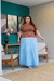 Basiquinhas plus size marrom listrado na internet