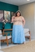 Regata plus size em ribana bege listrado na internet