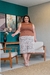 Regata plus size em ribana marrom liso na internet