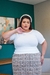 Basiquinhas plus size off liso - comprar online