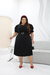 Vestido plus size ketlen- Preto na internet