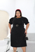 Vestido plus size ketlen- Preto - Modas Elas - Vestindo Princesas