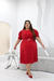 Vestido plus size ketlen-vermelho na internet