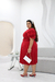 Imagem do Vestido plus size ketlen-vermelho