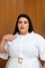 VESTIDO PLUS SIZE RAISSA RISACA DE GIZ -BRANCO - loja online