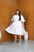 VESTIDO PLUS SIZE RAISSA RISACA DE GIZ -BRANCO na internet