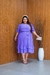 Vestido plus size katia lilas - comprar online