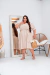 Vestido Plus size Marisol - Nude - Modas Elas - Vestindo Princesas