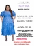 Vestido Plus size Eduarda azul petróleo na internet